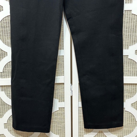 SPANX Straight Leg Ponte Pull On Pants Womens PS Black Knit Travel 20254Q NEW - Picture 3 of 14